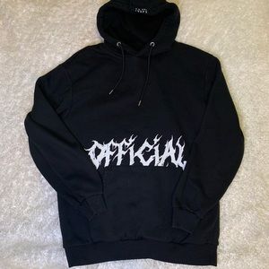 BoohooMAN  Black Official Hoodie